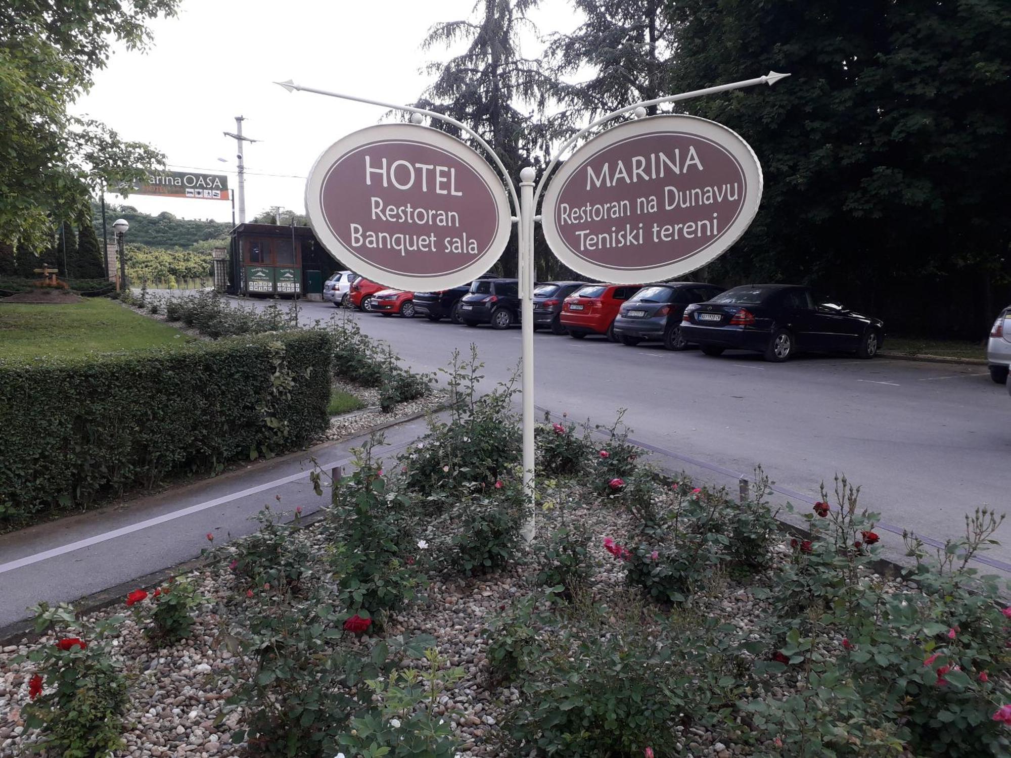 Hotel Marina Oasa Grocka 外观 照片